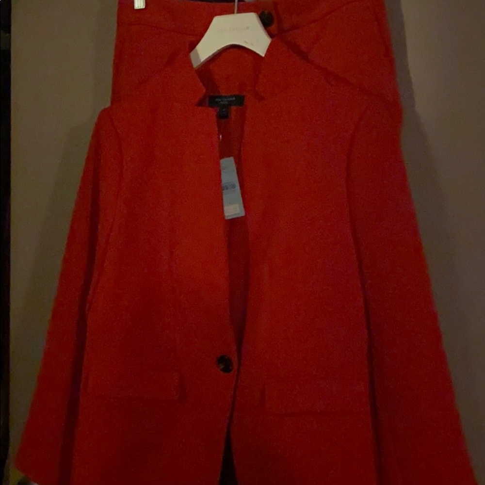 Red Anntaylor Blazer
